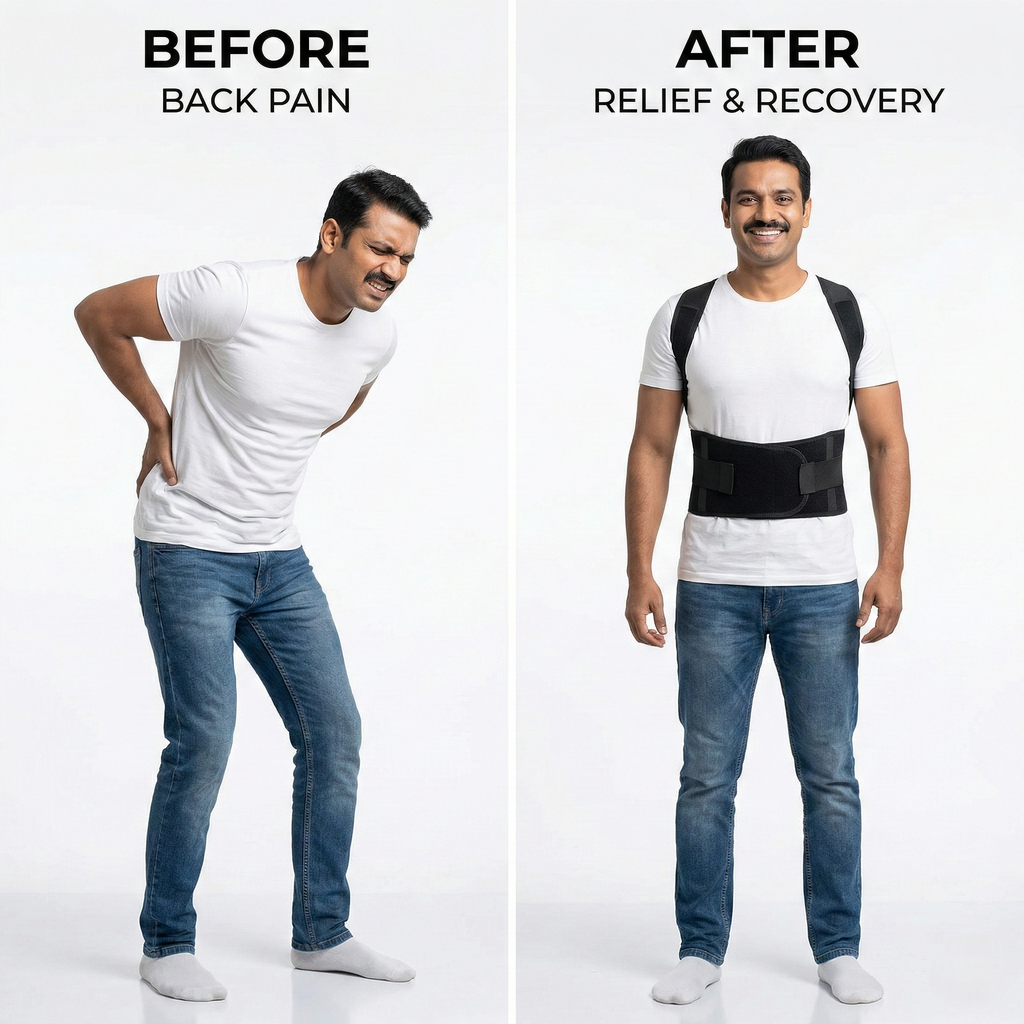 Advanced Posture Corrector Belt - Back & Spine Support for Men & Women 1pc